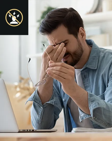 Auriculothérapie laser — Réduction du stress